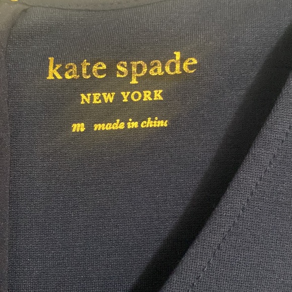 Kate Spade Ponte Cap-sleeve Flounce Dress - Picture 5 of 8